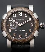 Romain Jerome. Style #: Titanic DNA T.OXY4.11BB.M.00.BB.    Rusted Steel T-Oxy IV Ultimate.  = 500 .!!!